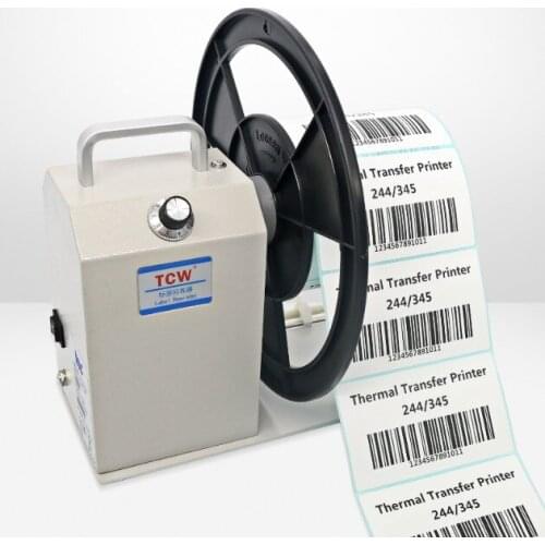TCW Adjustable Speed Bidirectional Automatic Synchronous Label Rewinder Receiving Label Rewinder