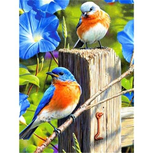 Bird Animal DIY Embroidery Cross Stitch 11CT Kits Needlework Craft Set Printed Canvas Cotton Thread Home Decoration Sell