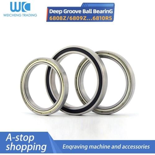 1/5/10PC precision high speed bearing 6808 6809 6810 Z ZZ -2RS