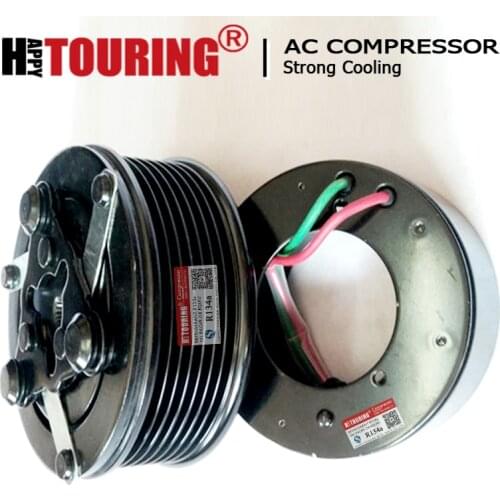 Car AC Compressor Clutch For 2007-2015 Honda CR-V L4 2.4L / 12-14 Civic Si 2.4L TRSE090A 38810RZYA01 38810RWCA03 38800RZYA010M2