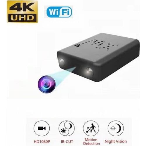 Wireless Wifi IP P2P Mini Camera HD 4K Camcorder Night Vision Micro Cam Motion Detection Mini DVR Cam Mini Camcorder XW