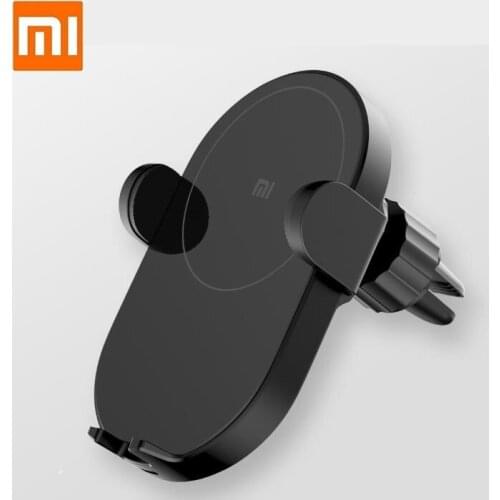 Xiaomi Mi 10W Max Qi Wireless Car Charger Auto Pinch with Intelligent Infrared Sensor Universal fast charge Car Phone Holder