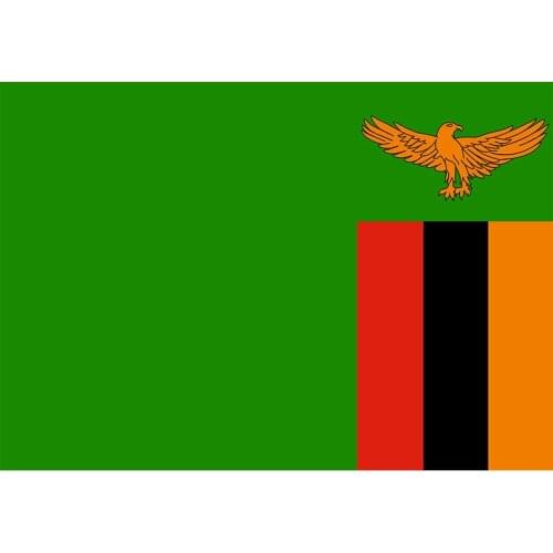Yehoy hanging 90*150cm Republic of Zambia Flag For Decoration