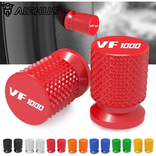 FOR HONDA VF1000 VF 1000 1997-2004 2003 2002 Motorcycle Tyre Rim Air Port Cover Tire Valve Wheel Stem Cap Covers CNC Aluminum