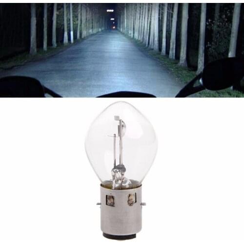 JX-LCLYL 1pc 12V 35W 10A B35 BA20D Motorcycle ATV Moped Scooter Headlight Bulb