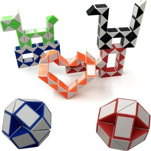 Cool Snake Magic Variety Popular Twist Kids Game Transformable Puzzle Creative Educational Toys For Children
