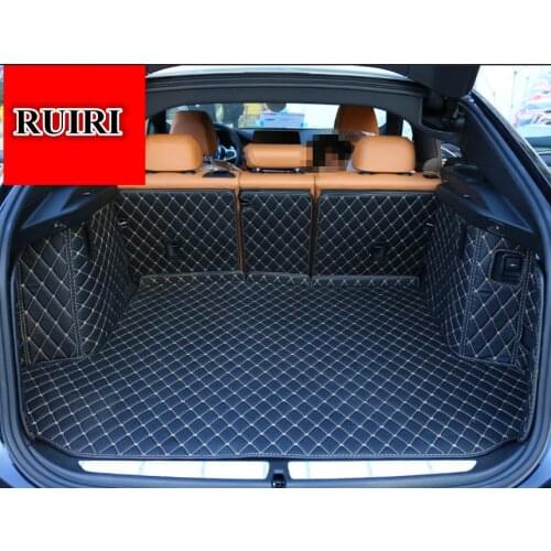 Best quality! Full set car trunk mats for BMW 630i GT G32 2020-2018 durable waterproof cargo liner boot carpets for 630i 2019