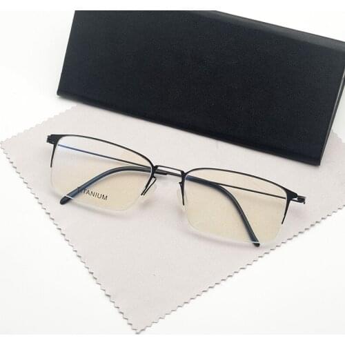 Oversized Denmark Brand Eyewear Frames Reading Glasses Frame Super Light Myopia Hyperopia Prescription Eyeglasses Men