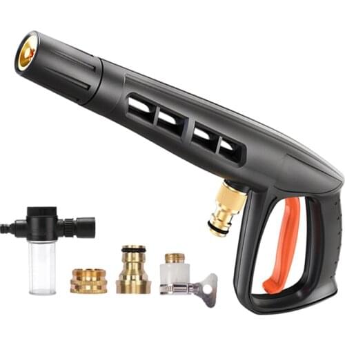 7 Type High Pressure Washer Water Gun Garden Hose Nozzle Power Sprayer Car Wash Sprinkler Pistola Jardin Water Jet Foam Cleaning