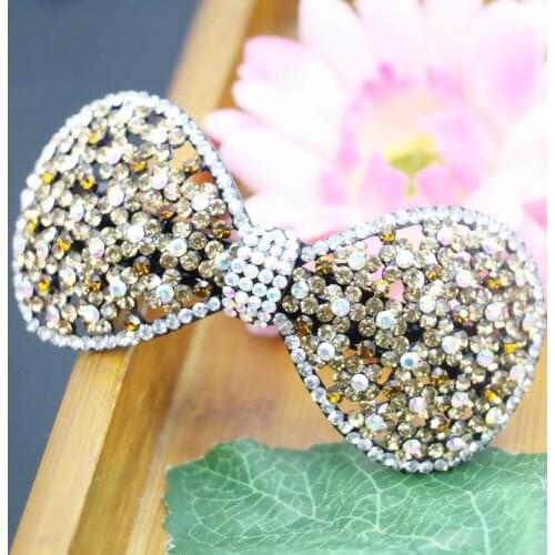 43*89mm Elegant Hot style Wedding Headdress Rhinestone Butterfly Rhinestone Hairpin Hair Accessory Crystal Headpiece Gifts