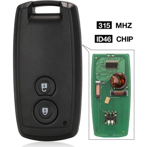 XRSHKEY TS006 Remote Key 2 Buttons 315Mhz ID46 For Suzki SX4 Grand Vitara, Swift, FCC: KBRTS003, CMIT ID: 2005DJ0233