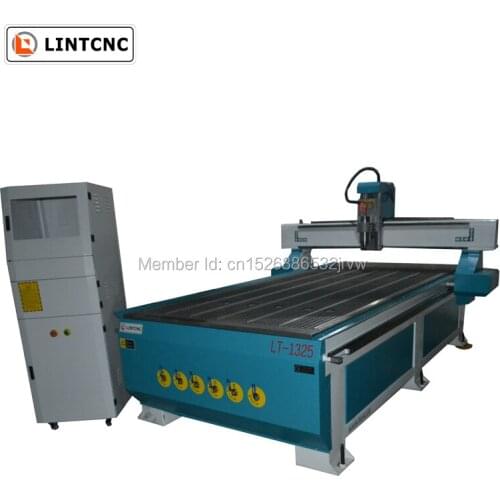 1325 Wood CNC Router with Vacuum Table 5.5kw Vacuum Pump Dust Collector Dust Hood 4*8ft wood cnc machine