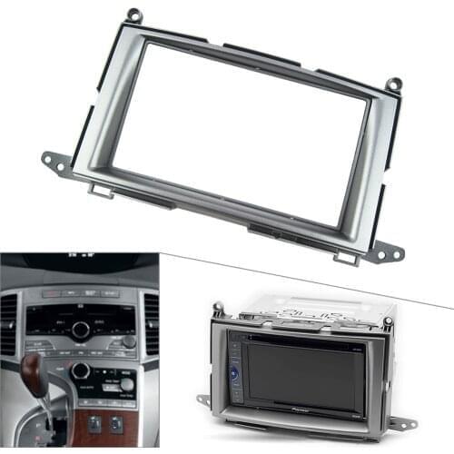 2DIN Car Radio Fascia Stereo Trim Dash Kits For TOYOTA Venza 2008 2009 2010 2011 2012 2013 2014 2015 2016