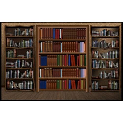3d wallpaper 3d murals wallpaper for walls 3 d bookcase mural Nostalgic retro setting wall bookcase study books wall home decor