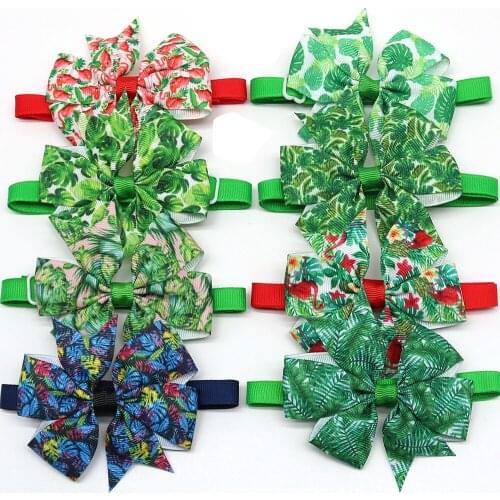 60pcs Pet Supplies Dog Accessories Pet Dog Bow Tie Collar Small-Middle Dog Bowtie Neckties Pet Grooming Products For Samll Dogs