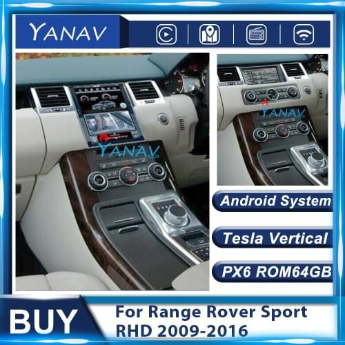 Right hand drive Car Radio Stereo Headunit For Range Rover Sport 2009~2016 RHD Car GPS Navigation Multimedia video tape Recoder