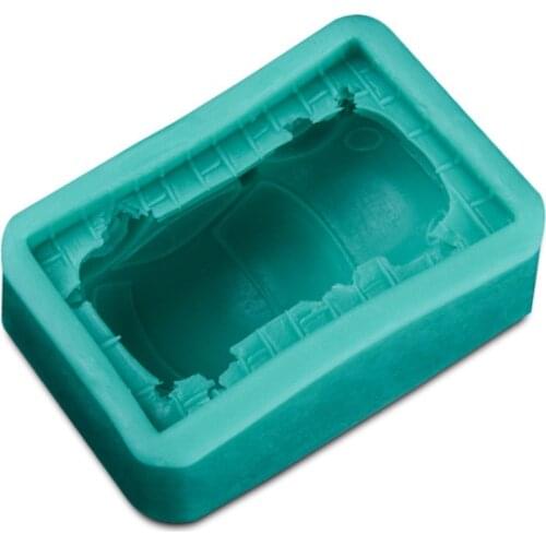 Car Shape Soft Silicone Cake Mold Clay Soap Mould Fondant Cake Decorating Tools Baking Tools D309