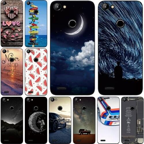 Phone Cases For BQ BQ-5514G Strike Power 2019 5.45 inch Soft TPU Cover Color Luxury Popular Printing Mobile Fashion Bags