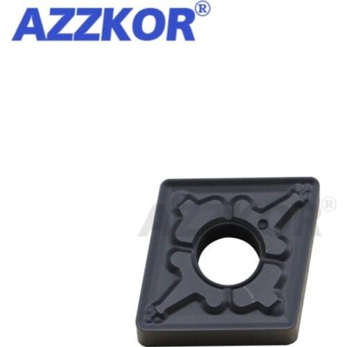 CNMG1204 TM MA PF NT125 Turning Tools Inserts CNC Center Lathe For Steel Metal Maching Materials AZZKOR Diamond Carbide Blades