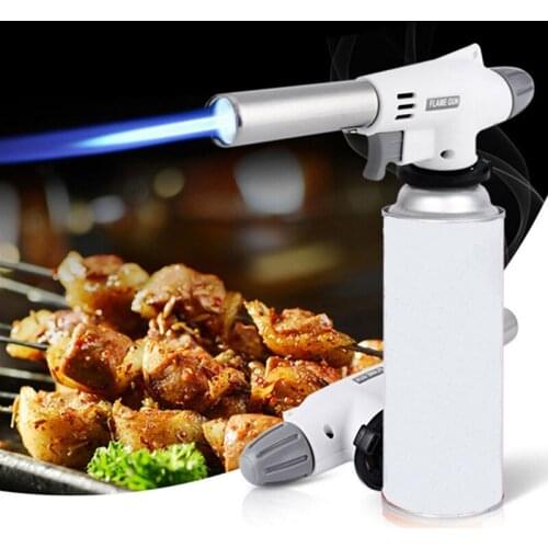 Hot Style Outdoor Camp Barbecue Kitchen Baking Ignition Cartridge Flame Burner Lighting Ceramic Core Spray Lance