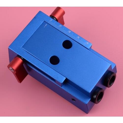 LETAOSK Mini Pocket Hole Wood Drilling Jig Step Drill Bit Woodworking Carpentry For Kreg Joinery Joint Tool Kit Plugs Screws