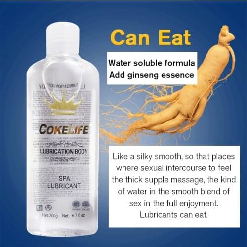 Cokelife 200ml Lubricant for Sex Body Massage Anal Lubricant Gay Toys Lube Sex Gel Sex Herbal Extract Men Massage Lubricanting