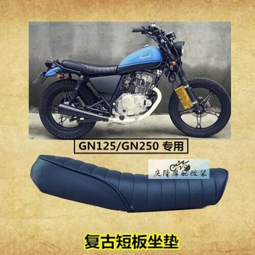 Retrofit of GN125/GN250 Motorcycle Cushion 53cm Short Edition Cushion Cafe Retrofit