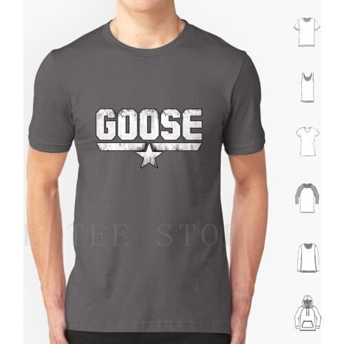 Goose Distressed Style T Shirt Cotton Men DIY Print Goose Distressed Style Save Ferris Princess Bride Death Or Glory 80s