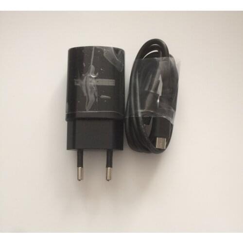 New Travel Charger + USB Cable USB Line For Doogee Y6 MTK6750 64-Bit Octa Core 5.5Inch 1280x720 Free Shipping