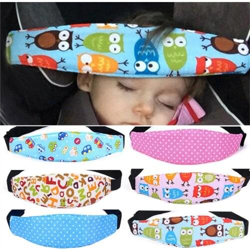 Baby stroller Head Support Adjustable Fastening Pram Belt Baby Car Seat Safety Sleep Positioner Car Seat Stroller Accessories