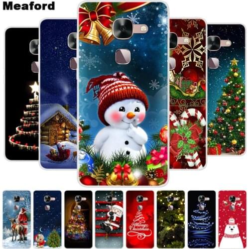 Christmas Cartoon Case For Letv Leeco Le S3 Case Silicone Soft TPU Phone Cover For LeEco Pro 3 AI Le 2 Pro Max 2 Cool 1 S3 Case