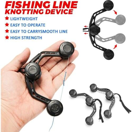 Fishing Knotter Assist Knot Tool Bobbin Winder GT FG PR Line Wire Knotting Machine Japan Fishing Line Equipment Goods Dropship