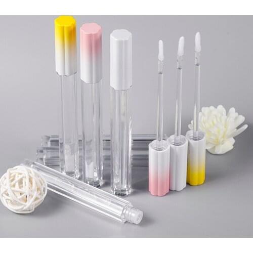 10/20/30/50pcs Empty Lip Gloss Bottle 2.5ml Clear DIY Plastic Lipgloss Tube Beauty Cosmetic Packing Container