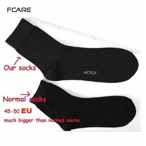 Autumn new 10PCS=5pairs cotton plus size large mens business socks anti-odor 45, 46, 47, 48, 49, 50 socken herren chaussett