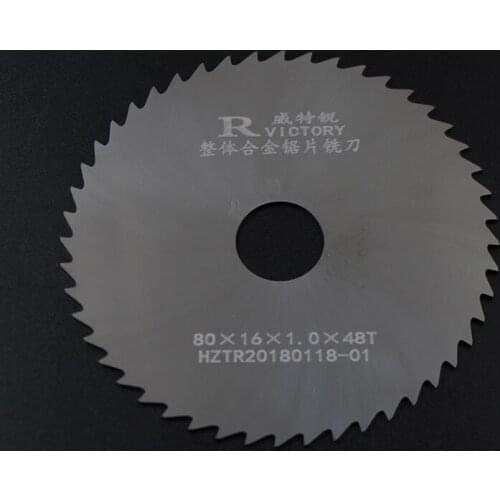 2Pcs Saw Blades Tungsten Steel Diameter 80mm Circular Saw Blades Cutting Tool High Quality