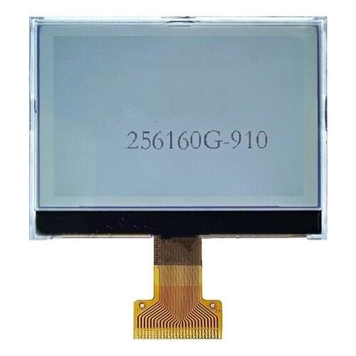 26PIN COG 256160 LCD Screen ST75256 Drive IC 3.3V White Backlight SPI/I2C/Parallel Interface