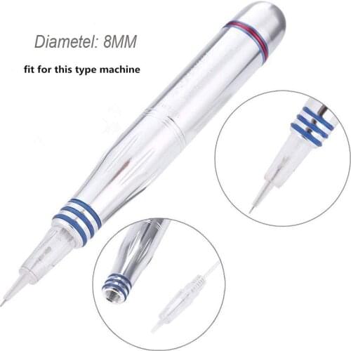3P- 50pcs Disposable Sterilized Tattoo Permanent Makeup Needles Eyebrow Eyeliner Lip Tattoo Cartridge Rotary Micro-needle