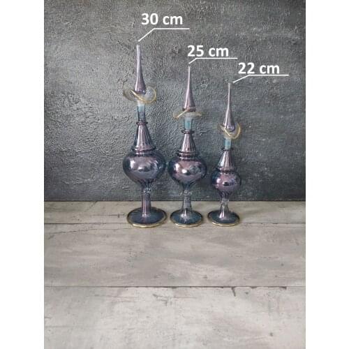 3 pcs perfume perfume bottle blowing glass refillable perfume bottles