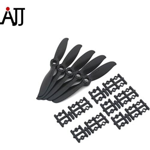 5pcs/bag Rctimer 6x3 6030 Precision Sport Propeller with Shaft Adaptation Black Color Pro 5*6x3E
