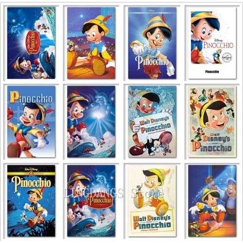 5d Diy Diamond Painting Pinocchio Disney Proboscis King Poster Diamond Mosaic Embroidery Cross Stitch Full Drill Home Decor Gift