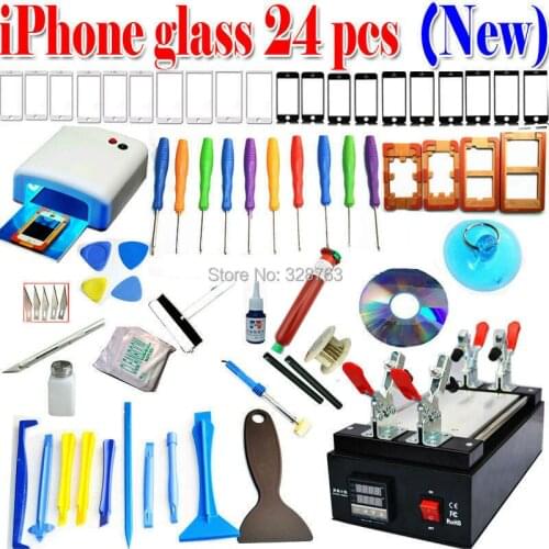 Free shipping 7 inch Newest iPhone 6 Metal Touch Glass Panel LCD screen separator for Mobile phone LCD Repair Split Machine