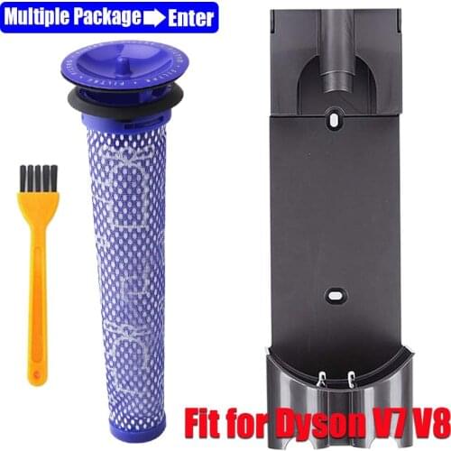 Vacuum Cleaner Docking Station - Wall Mounted Accessories for Dyson V7 V8