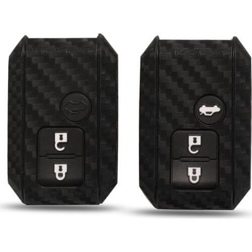 Kutery 10pcs 2/3 Buttons Remote Key Case Silicone Protect Shell For Suzuki WagonR SWIFT 2017