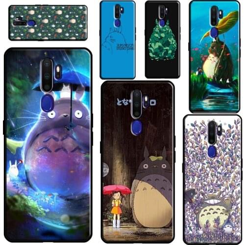 My Neighbor Totoro For OPPO A52 A72 A91 A5 A9 A31 A53 2020 Reno2 Z Find X2 X3 Pro A3S A5S A1K A15 A93 Case