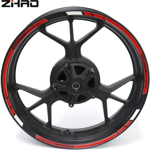 New high quality Fit Motorcycle Wheel Sticker stripe Reflective Rim For Kawasaki ZR750 ZEPHYR ER-5 NINJA 400R ZR-/S ZR7 ZR7S