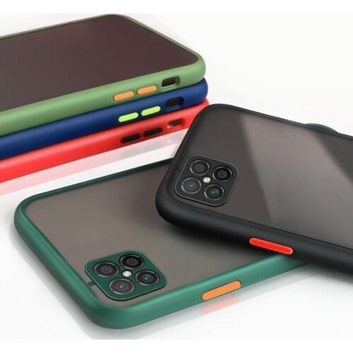 Shockproof Armor Matte Case For Huawei Nova 8 SE Soft Hard PC Cover For Huawei Nova 8SE Silicone Bumper Phone Cases