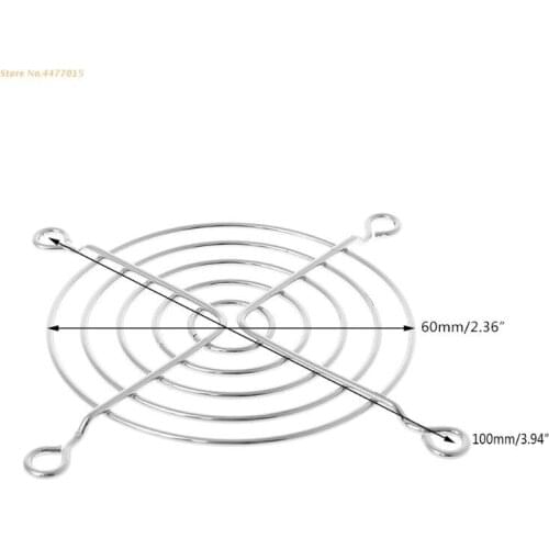 K1AB Fan Protection Net Grille 7cm Dia Iron Mesh Safety Grid For Computer Case Fans