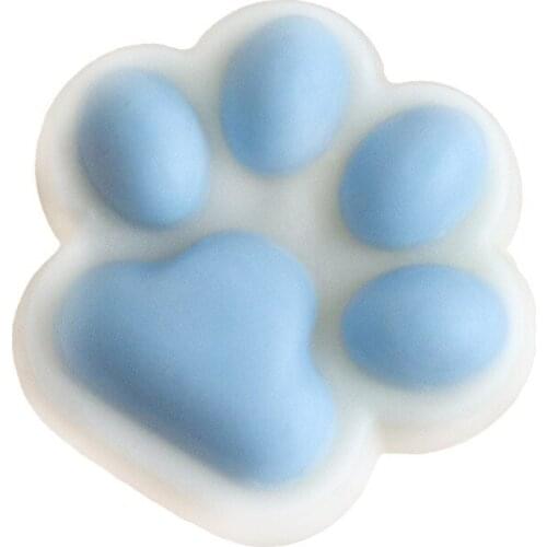 Cute Cats Claw Shape Diy Scented Candle Mold Diffuser Stone Bear Paw Handmade Soap Silicone Mold