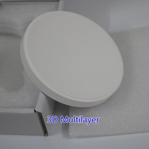 Dental Laboratory Zirconia Disk 3D Multilayer Zirconia Block CAD CAM Blank 3D Multi-layer Color strength (600 – 900 MPa) Product