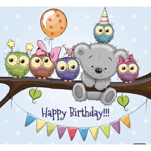 10x10 Little bear holding balloon New Transparent Clear Rubber Stamp Sheet Cling Scrapbooking Photo Album PaperCard DIY Craft